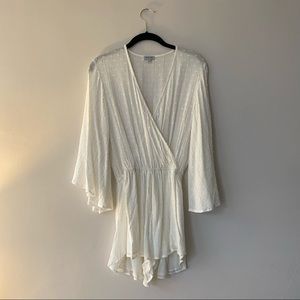 NEVER WORN Planet Blue/Blue Life Wild & Free Romper